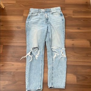 AE mom jeans, GUC